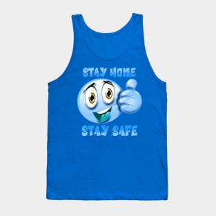 Stay home stay safe Tank Top